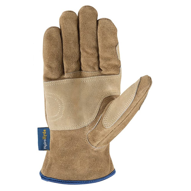 Wells Lamont Menâ€™s HydraHyde Leather Work Gloves, Water-Resistant Split Cowhide, Reinforced Palm for Ranching, Fencing, and Construction - Image 2